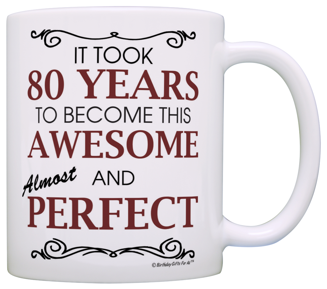 80th Birthday Beer Stein Mug Glass Cup 80 Eighty Eightieth 1941 Funny Gift For Men Him Dad Grandpa Male Uncle Guy Bday Ideas Present W-78H