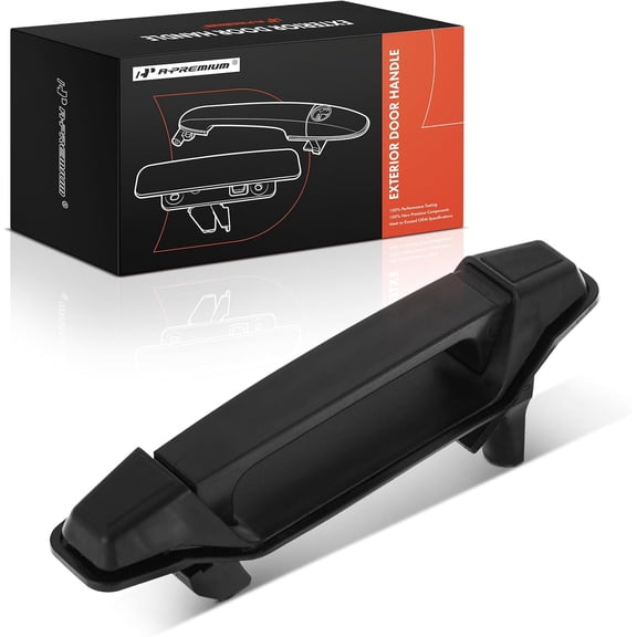 A-Premium Right Passenger Side Exterior Sliding Door Handle Compatible with Ford Aerostar 1992-1997, Black