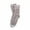 Grey, variant on Cozy Coral Velvet Mid Calf Warm Socks Candy Colors Comfortable Everyday Wear, Orange
