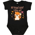 thumbnail image 3 of Inktastic My Great Aunt Loves Me Cute Baby Fox Boys or Girls Baby Bodysuit, 3 of 5