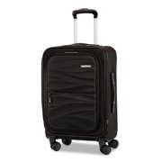 American Tourister Cascade Softside 20" Carry-on Spinner Luggage, Jet Black