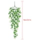 thumbnail image 2 of Planta artificial para el hogar Cesta colgante de la luz del techo decorativa de la planta falsa de la vid de plástico, verde, 3 piezas Inevent HA6618-01B*3, 2 of 6
