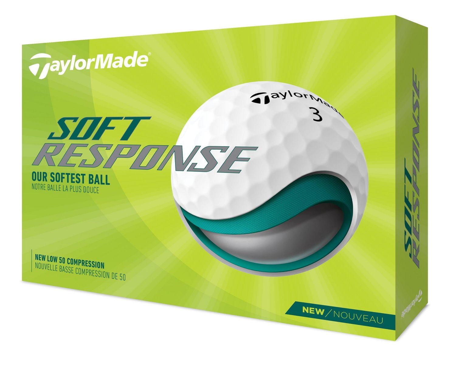 TAYLORMADE BALLES DE GOLF SOFT RESPONSE