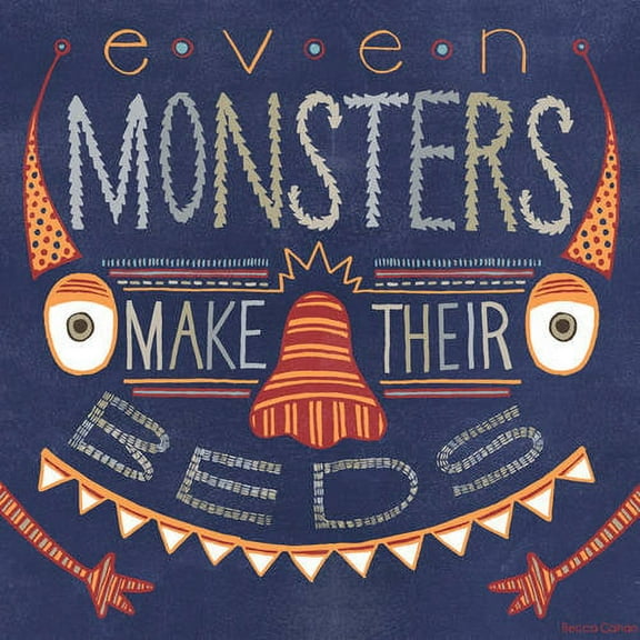 Oopsy Daisy Too's Monsters Canvas Wall Art, 21x21