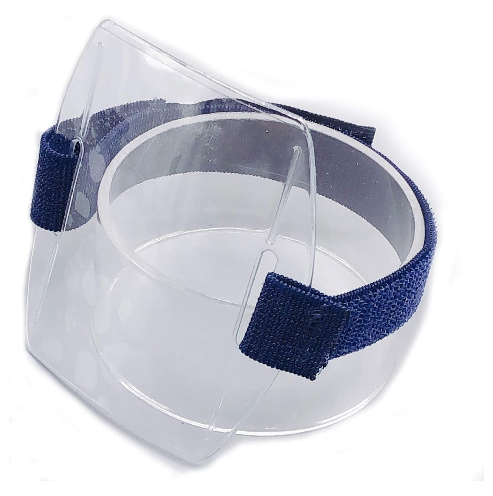 Armband ID Badge Holder XYT Blue Adjustable Strap for Security Work Event Card Sleeve 100 Pack