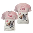 thumbnail image 3 of Every Fart is Love Note Bulldog Guilty Face Happy Valentine's All Over Print 3D Shirt Unisex Merch Dog Lover Gifts Idea - 01016, 3 of 6