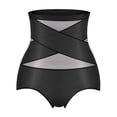 thumbnail image 3 of 6 Bragas De Cintura Alta Para Mujer, Ropa Interior Elástica Suave Y Transpirable, Control De Abdomen XL, 3 of 8