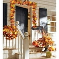 thumbnail image 5 of XEAZON 2Pack Fall Maple Garland,5.9Ft/Piece Multicolor Hanging Vine Maple Leaf Garland Artificial Autumn Foliage Garland Thanksgiving Decor for Home Wedding Fireplace Party Christmas, 5 of 10