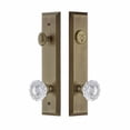 thumbnail image 6 of Grandeur Fifth Avenue Tall Plate Single Cylinder One Piece Knobset with Versailles Knob, 6 of 6