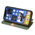 thumbnail image 2 of Case for iPhone 11 Pro Max Flip Cover Wallet Flip Cover Magnetic Protective - Green, 2 of 5