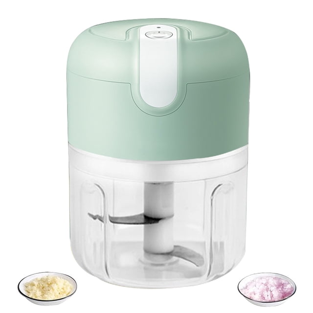 Mini picadora de ajo, procesador de alimentos portátil, picadora de verduras y cebolla, con carga USB
