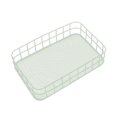 thumbnail image 1 of Panier de Rangement en Fer Forgé Sundries Boîte de Rangement de Bureau Fille Coeur Mignon Bleu Grille Dortoir Net Rouge Panier en Fer, 1 of 8