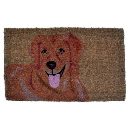 Imports Decor Golden Retriever Doormat