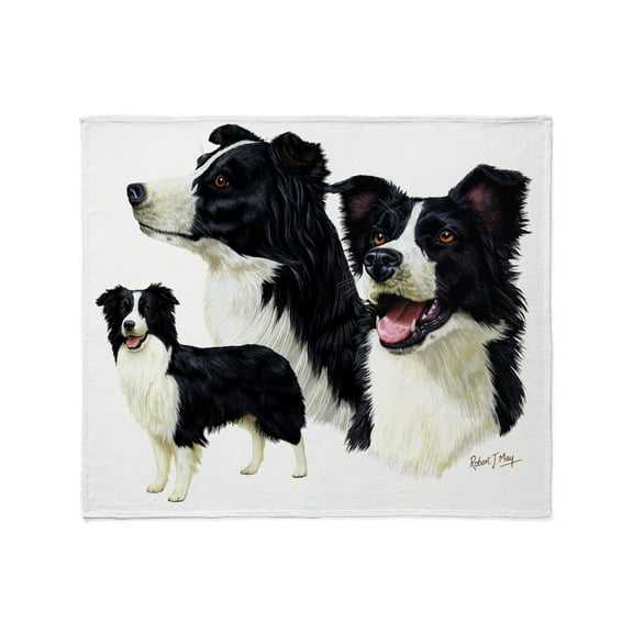 CafePress - Border Collie Multi Throw Blanket - Soft Fleece Throw Blanket, 50"x60" for All Ages