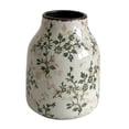 thumbnail image 4 of Jarrón floral de cerámica chinoiserie, florero de flores decoraciones jarrón decorativo rústico jarrón de granja para exhibición chimenea de hogar Estilo a, 4 of 8