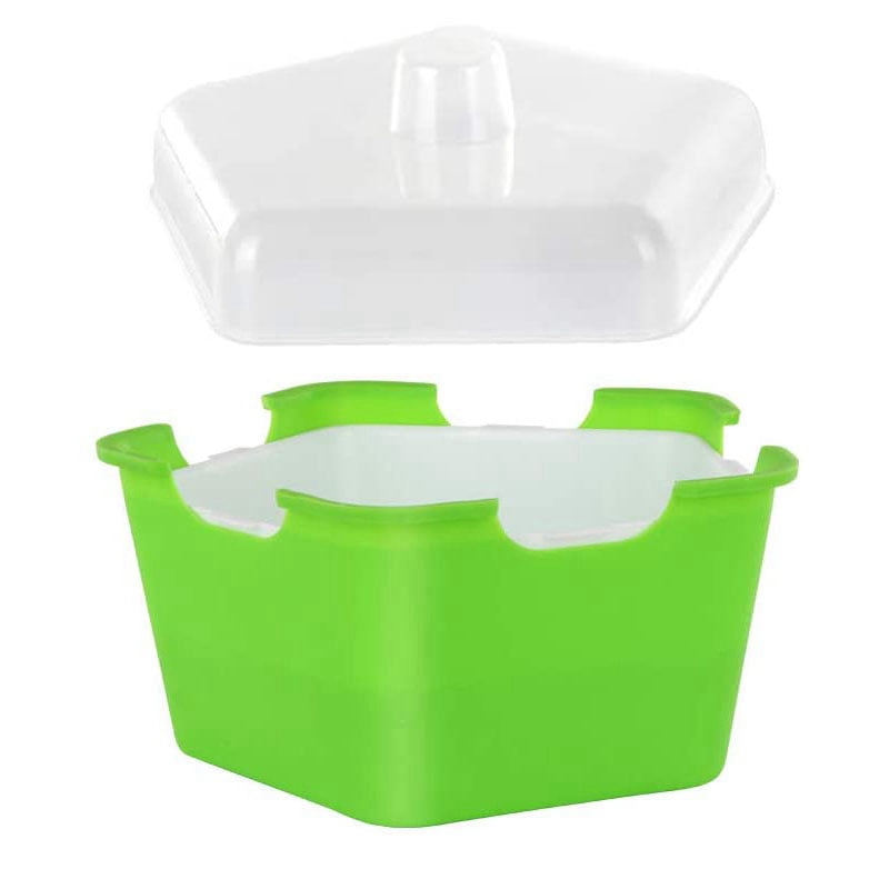 Sprouting Seeds Tray Portable Capacity Sprouter, Perfect for Small to Medium Seeds,Green