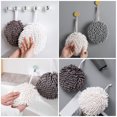 thumbnail image 3 of HINTRMENT 3Pcs Fuzzy Ball Hand Towels with Hanging Loop Microfiber for SPA, 3 of 8