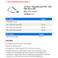 thumbnail image 2 of A/C Hose - Compatible with 1999 - 2002 GMC Sierra 1500 2000 2001, 2 of 2