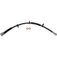 thumbnail image 2 of KarParts360 For Ford F-250 HD 1997 Brake Hydraulic Hose | Treated Steel End 1 Fitting | Black Color | Flexible Hose Type | Junction End 1 Fitting Type | 3/8, 3/8 End 1 Thread Size | F75Z-2282-FB, 2 of 6