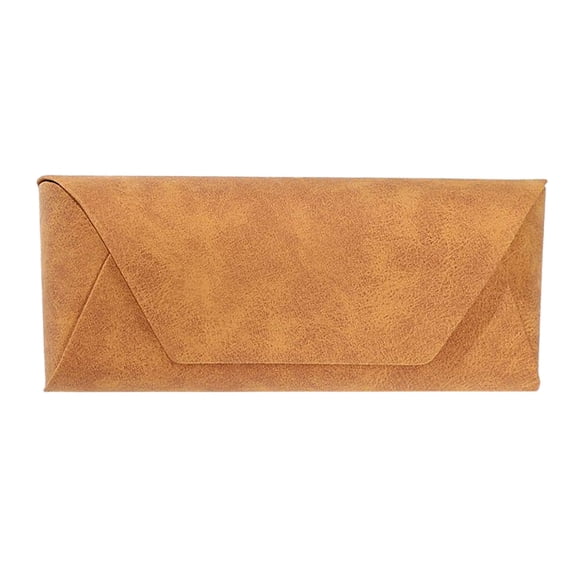 Eyeglass Case Eyeglasses Bag for Reading Glasses Spectacles and Small Sunglasses, Pocket Size Cases, 16*6.5*4cmDark Khaki