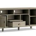 thumbnail image 2 of Redmond SOLID WOOD 72 inch TV Media Stand in Distressed Grey For TVs up to 80 inches, 2 of 10
