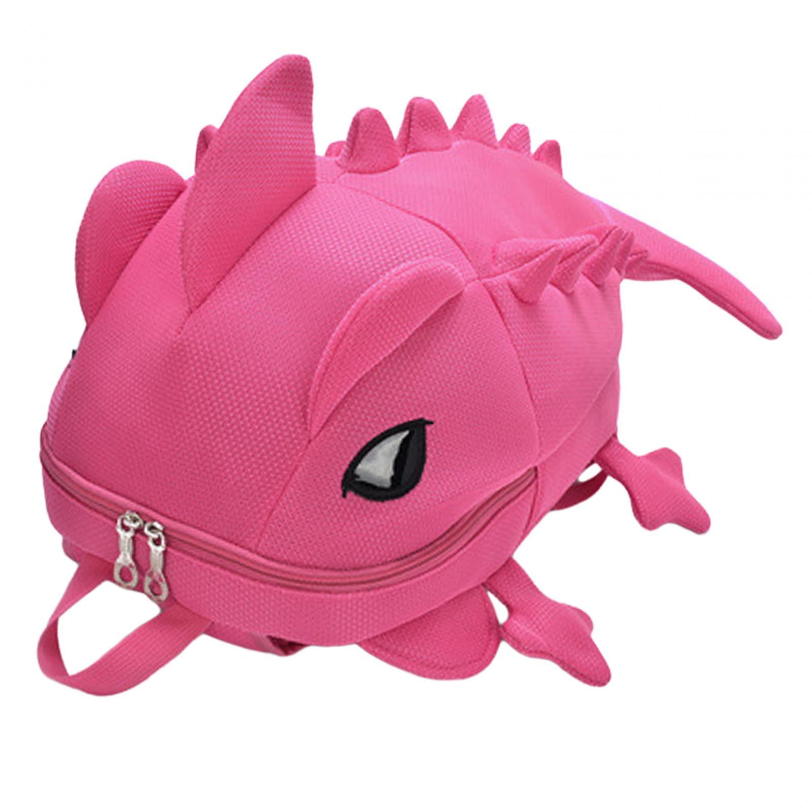 Animal Shaped Backpack Lightweight Handbag Double Zippers Cute Dinosaur Backpack Pink Walmart