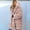 Pink, variant on AOOCHASLIY Women Winter Coat Women Fleece Long Coat Faux-Fur' Gilet Long Sleeve Waistcoat Body Warmer Jacket Coat Outwear Jackets