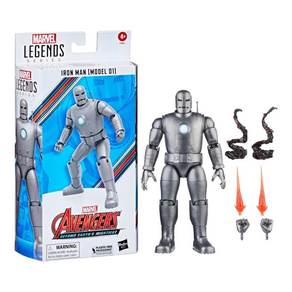 Figura de Acción Marvel Hasbro Legends Series Ironman 60 aniv