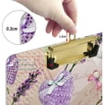 thumbnail image 4 of FMSHPON Lavender Flowers Clipboard Hardboard Wood Nursing Clip Board and Pull for Standard A4 Letter 13x9 inches, 4 of 8