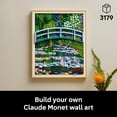 thumbnail image 3 of LEGO Art Claude Monet – Bridge Over a Pond of Water Lilies - Building Sets for Adults, Ages 18+ - Wall Decor for Living Room or Home Office - Gift for Women & Men - 31220, 3 of 8