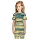 thumbnail image 5 of Balery Retro Wooden Conjunto de Pijama Infantil de Manga Corta con Estampado – Ropa de Dormir de Algodón Suave-4X-Large, 5 of 5