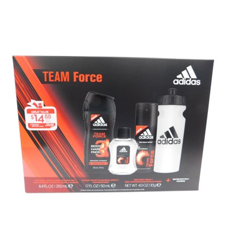 Adidas Team Force Water Bottle 3pc Men