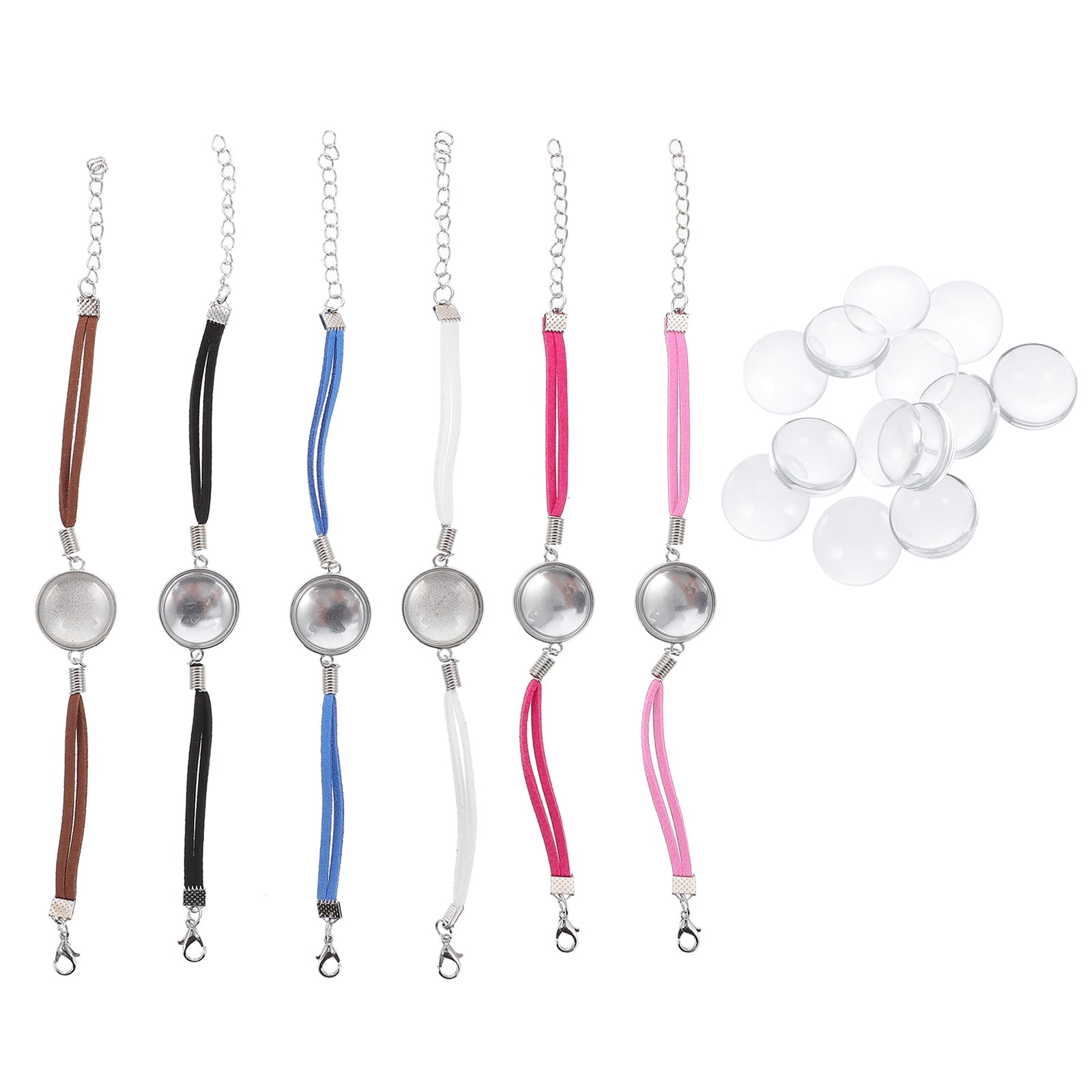 MLINS  12 Sets Thermal Transfer Bracelet Accessories Making Kit Daily Wear Jewelry