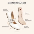 thumbnail image 4 of DREAM PAIRS Girls Mary Jane Dress Shoes Slip On Ballet Flats for Wedding Party and School, 4 of 7
