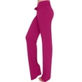 thumbnail image 5 of Yoga Pants, Comdrip Womens Yoga Sweatpants Comfy Workout Loose Pants Straight Leg Sweatpants Sweatpants Women Wide Leg Hot Pink S, 5 of 9
