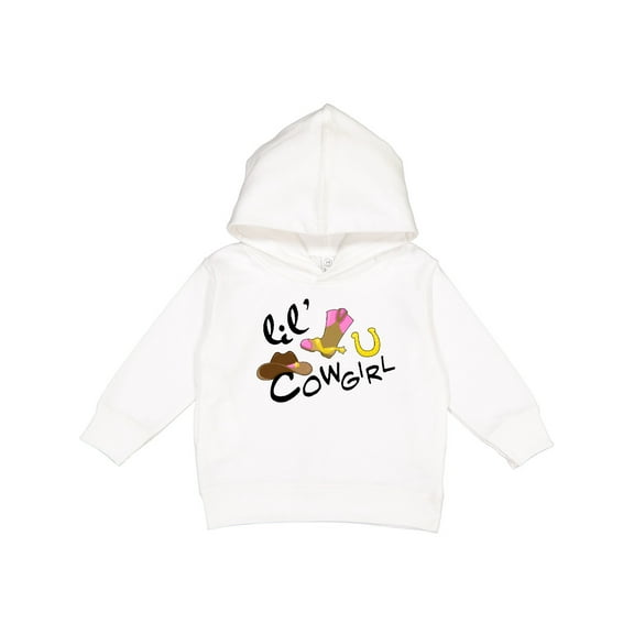 Inktastic Lil' Cowgirl Toddler Hoodie