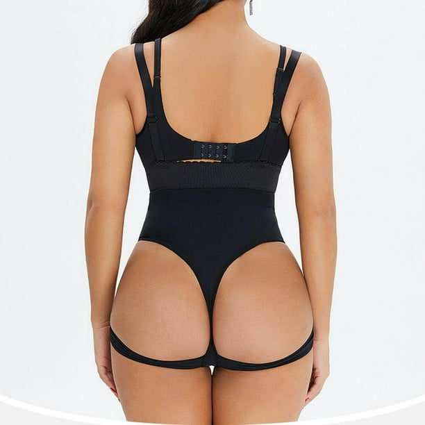 Thong Bodysuit Shapewear for Women Tummy Control Corsets Use Waist Trainer  Butt Lifter Body Shaper M 