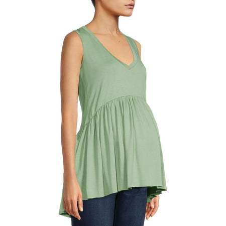 

Planet Motherhood Maternity Women s Sleeveless Empire Waist Top