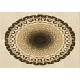 thumbnail image 1 of Ahgly Company Indoor Rectangle Patterned Khaki Gold Area Rugs, 4' x 6', 1 of 6