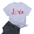 thumbnail image 3 of WILLBEST T-Shirts pour Femmes T-Shirt de Baseball Confortable T-Shirt de Baseball Col Rond Graphique 1150, 3 of 3