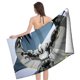 thumbnail image 4 of Caballero Luna Toalla de playa de secado rápido con diseño temático, regalo para mujeres y niñas, ideal para cumpleaños, fans, amantes de la música, uso en la playa o al aire libre, 78 × 150 cm, 4 of 6