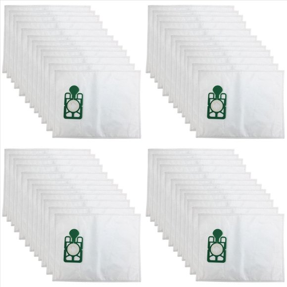 48Pcs Vacuum Cleaner Bags HEPA Filter Dust Bag Replacement for HVR200 Henry NVH200, NRV200, NV200, NV250,48 x dust bag,White