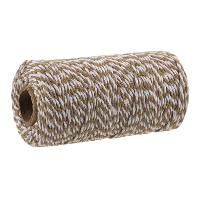Langgg 2mm Sewing Thread Sock Clothes Scarf Knitting Weaving Cotton Line Spool 100 Meter Sewing Accessory