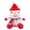 B, variant on TOYOUME Gingerbread Man Plush Cloth Doll Pillow, Soft Stuffed Christmas Figurine, 9.45 Inches, 1-Piece, for Mantel Tree or Holiday Gift, D