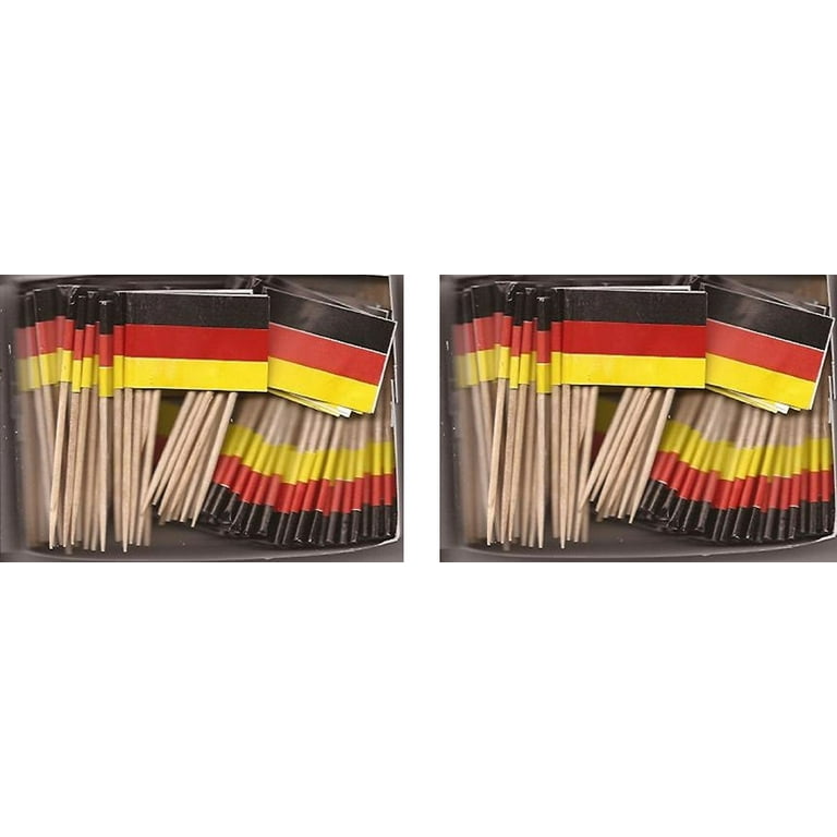 200pcs Belgium Toothpick Flags For Party Decor