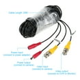 thumbnail image 2 of Cable siamés de alimentación de vídeo BNC de 65 pies (20 m) para cámara de vigilancia DVR, 2 of 5