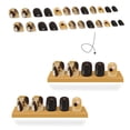thumbnail image 4 of Parches cortos para manicura Huoguo de False Nails, 24 unidades, 4 of 5