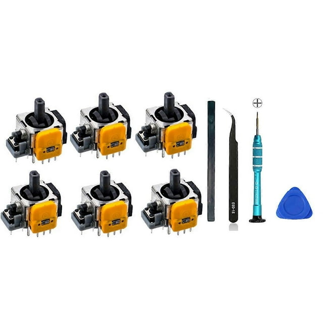6PCS Joysticks With Screwdriver For Xbox One/Series S/X Joysticks