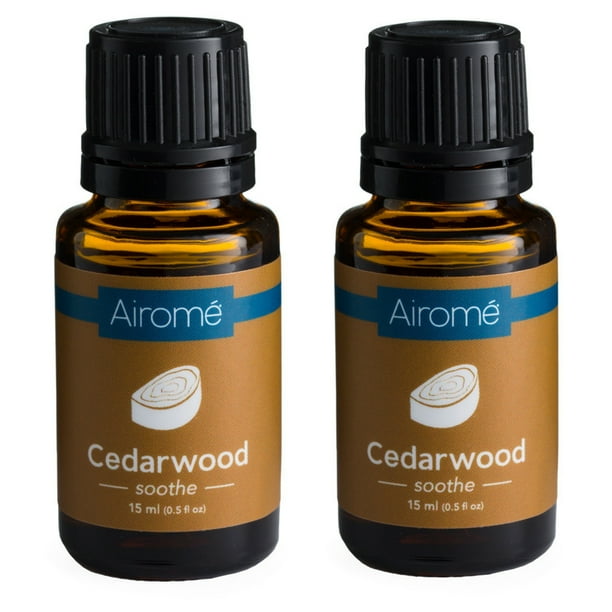Cedarwood Essential Oil by Airomé, 2 Pack