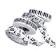 thumbnail image 5 of 4 Rollos Cinta Decorativa Nota Musical Cinta de Embalaje Cinta de Regalo Cinta para Manualidades Hecho de Poliéster para Envolver Regalos Adecuadas, 5 of 8
